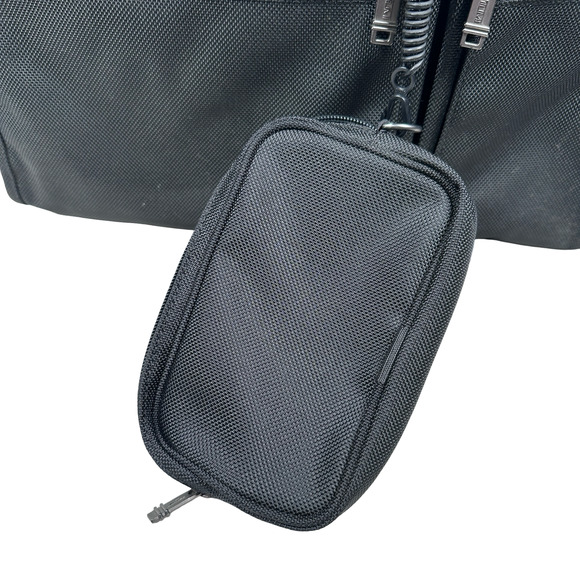 Tumi Alpha Deluxe Expandable Laptop Briefcase Rolling Carry-On Bag Black 26003D4 - Picture 11 of 16